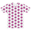 pink antsyface all-over tee